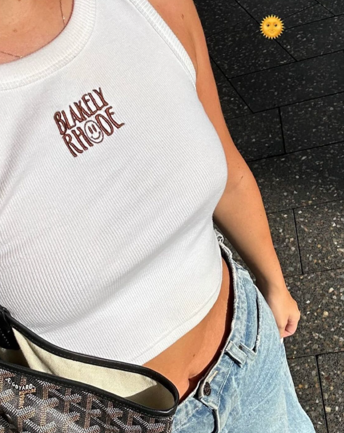 Blakely Rhode Embroidered Tank