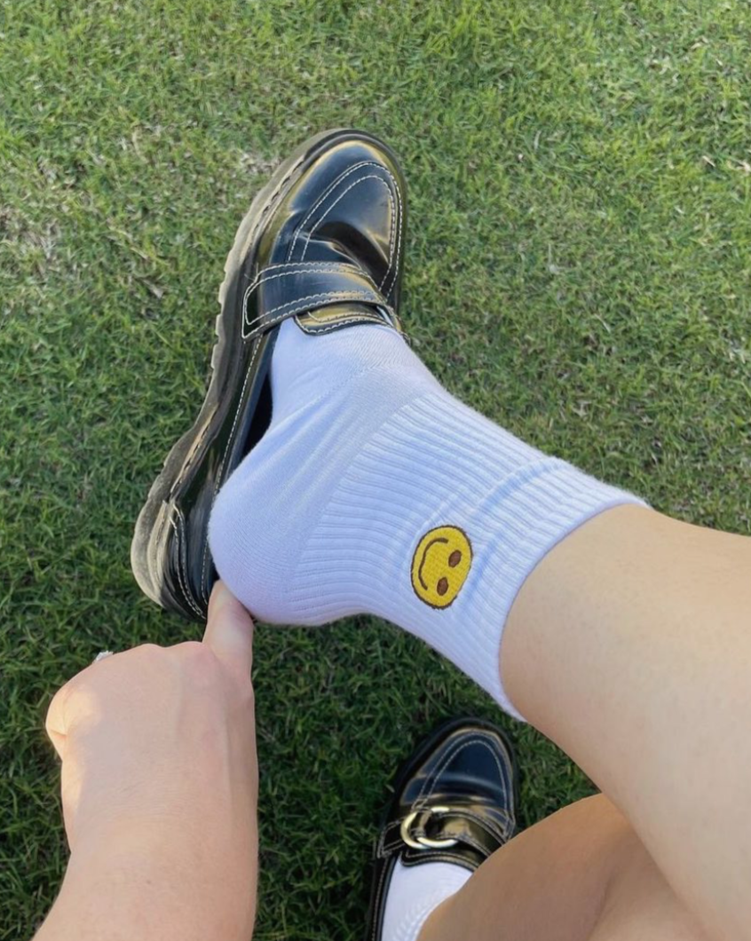 Blakely Rhode Smiley Socks