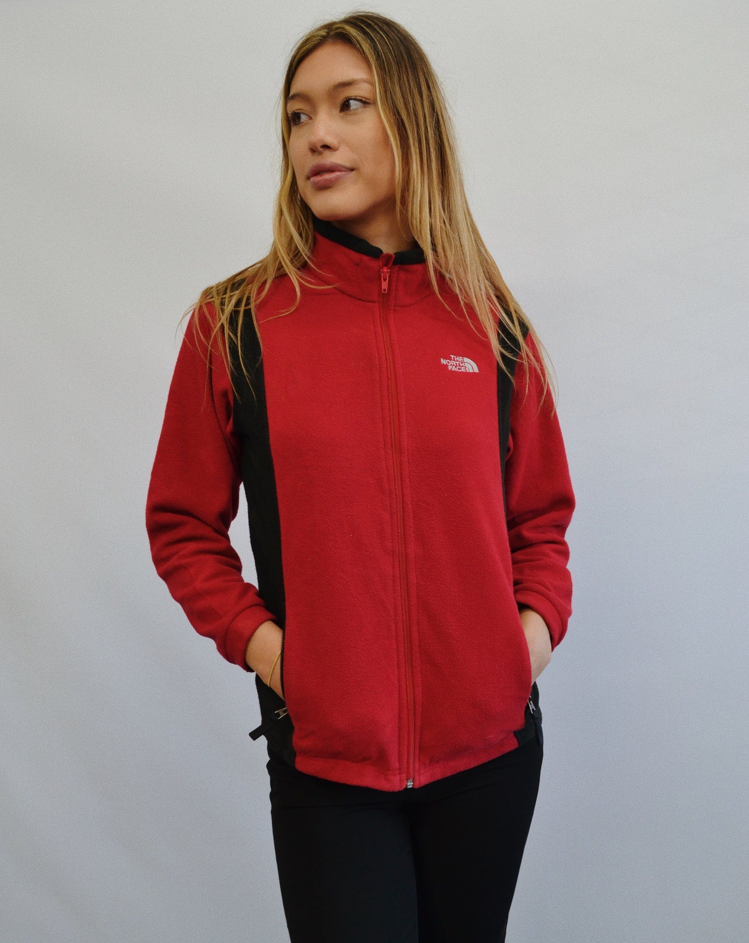 Petite Vintage North Face Jacket - Black/Red – Blakely Rhode